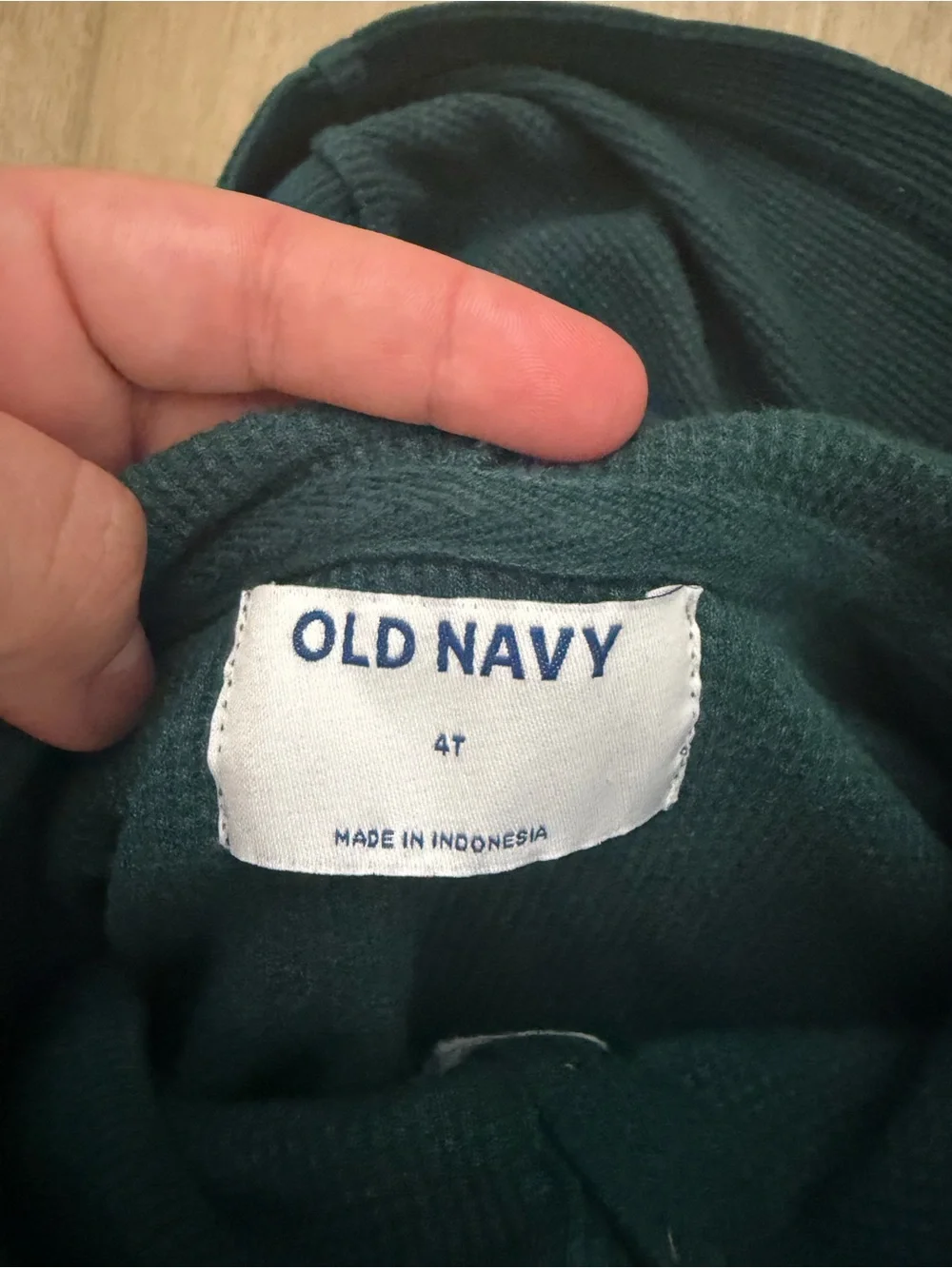 Old Navy Teal Hoodie & Charcoal Joggers Set Bundle
